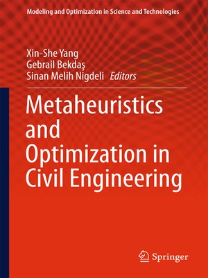 cover image of Metaheuristics and Optimization in Civil Engineering
